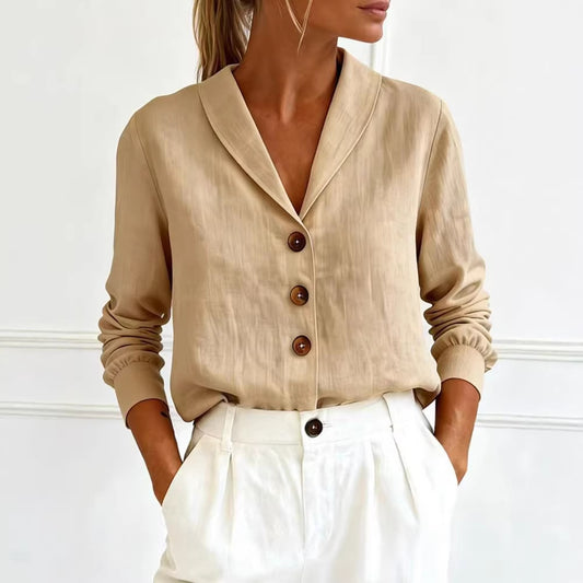 Heritage Linen Blouse
