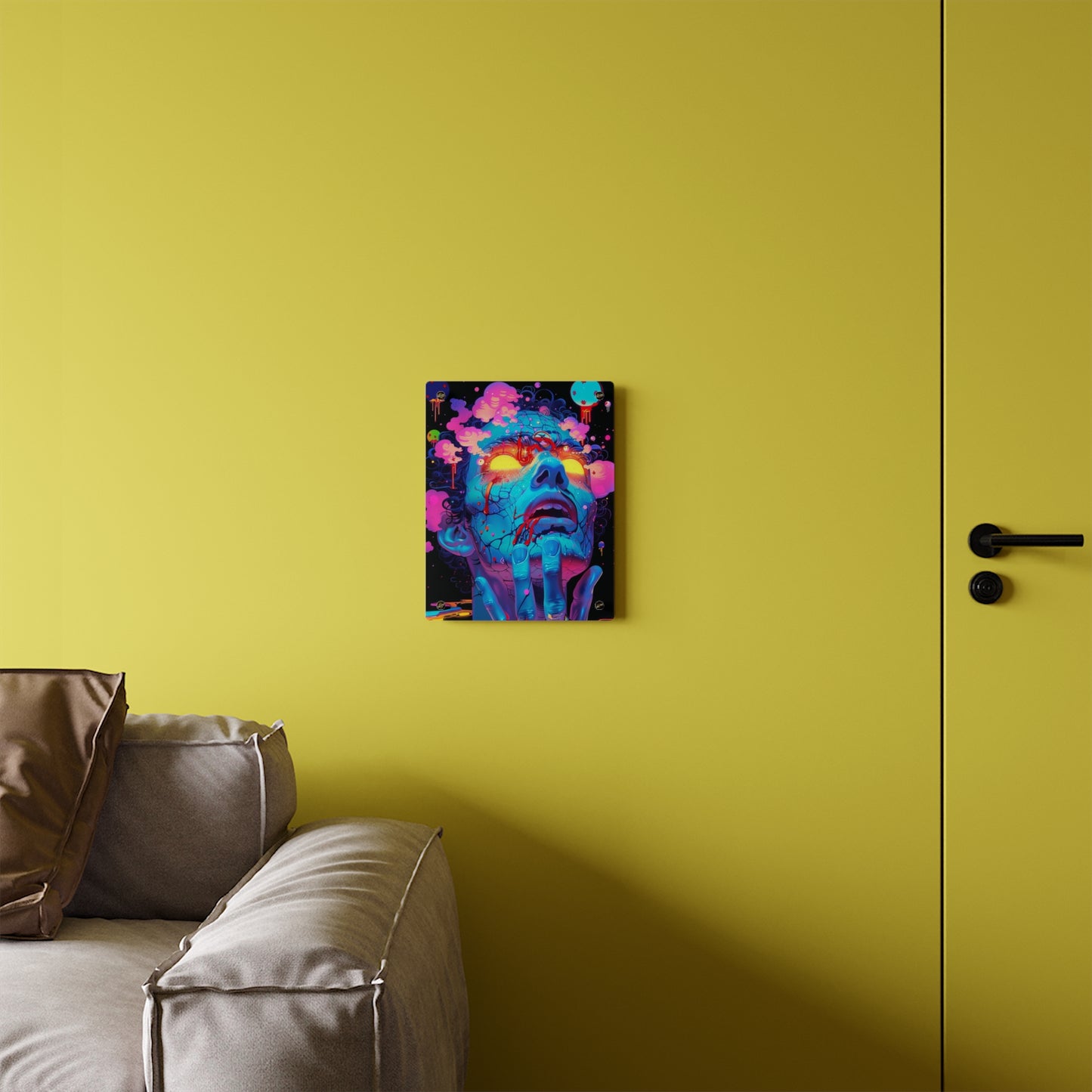 Vexalune | Vibrant Acrylic Wall Art Panels, Stunning Home Decor, Unique Wall Art for Gift, Contemporary Art Display, Psychedelic Artwork