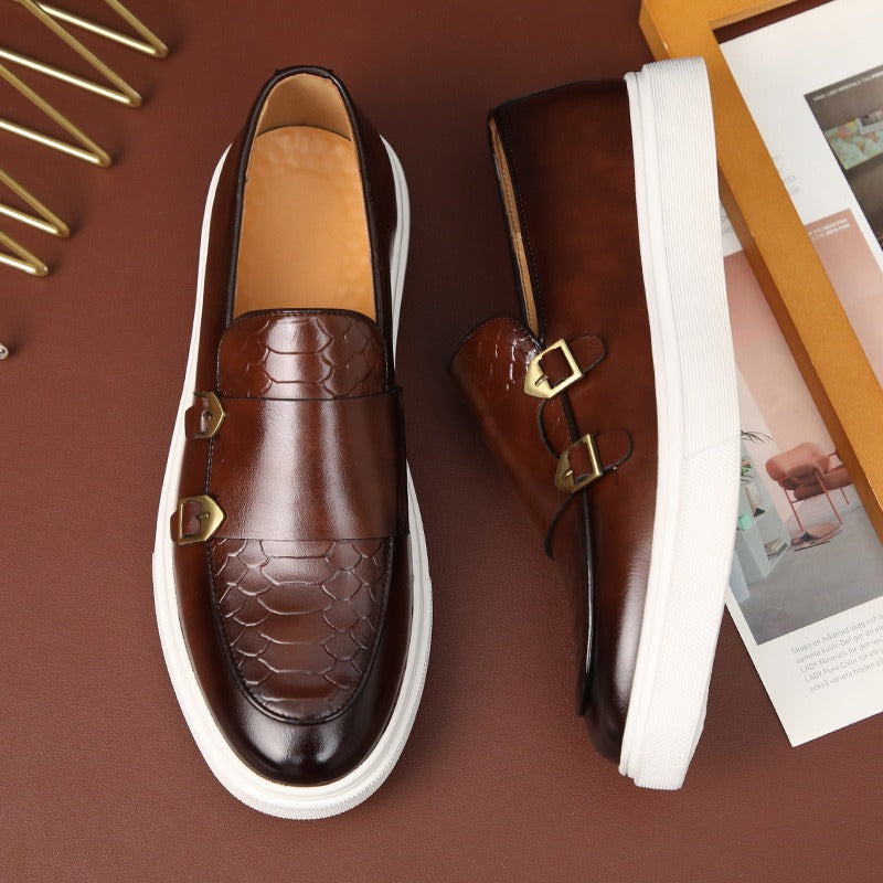 Circuit Casual Leather Shoes