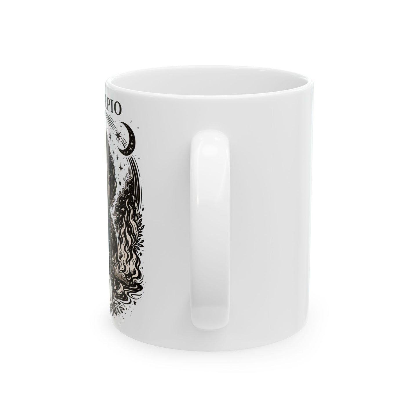 Scorpio Constellation Ceramic Mug Zodiac Goat Art Coffee Cup