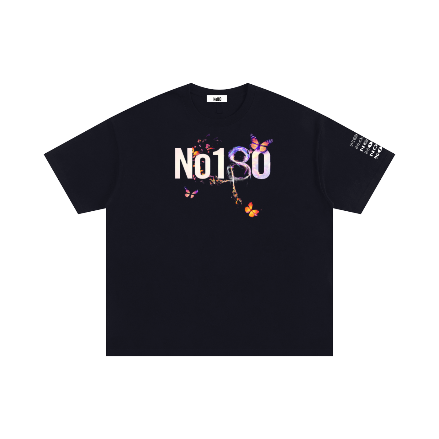 No 180 Cosmic Bloom Oversized Tee