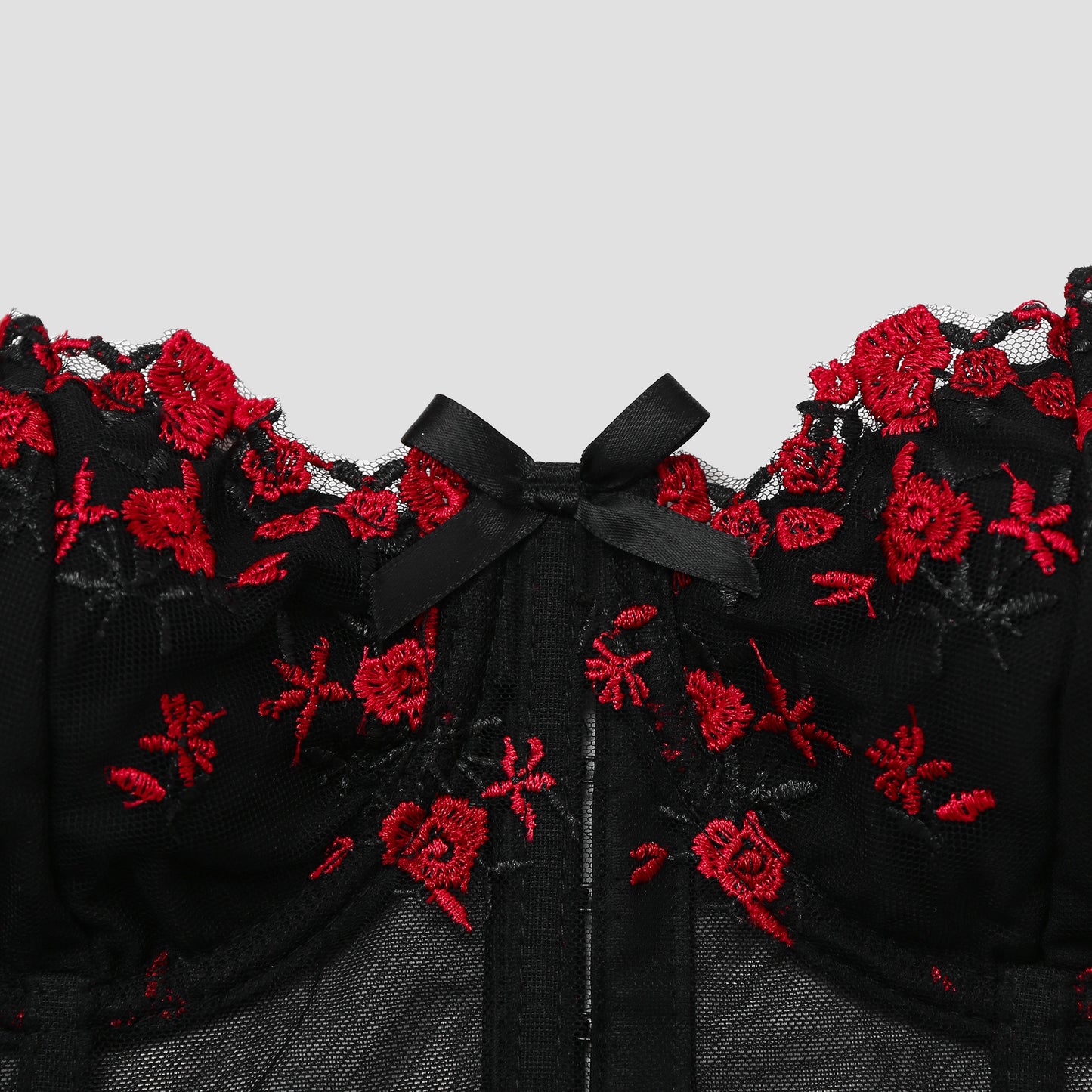 Rosette Bloom Bustier