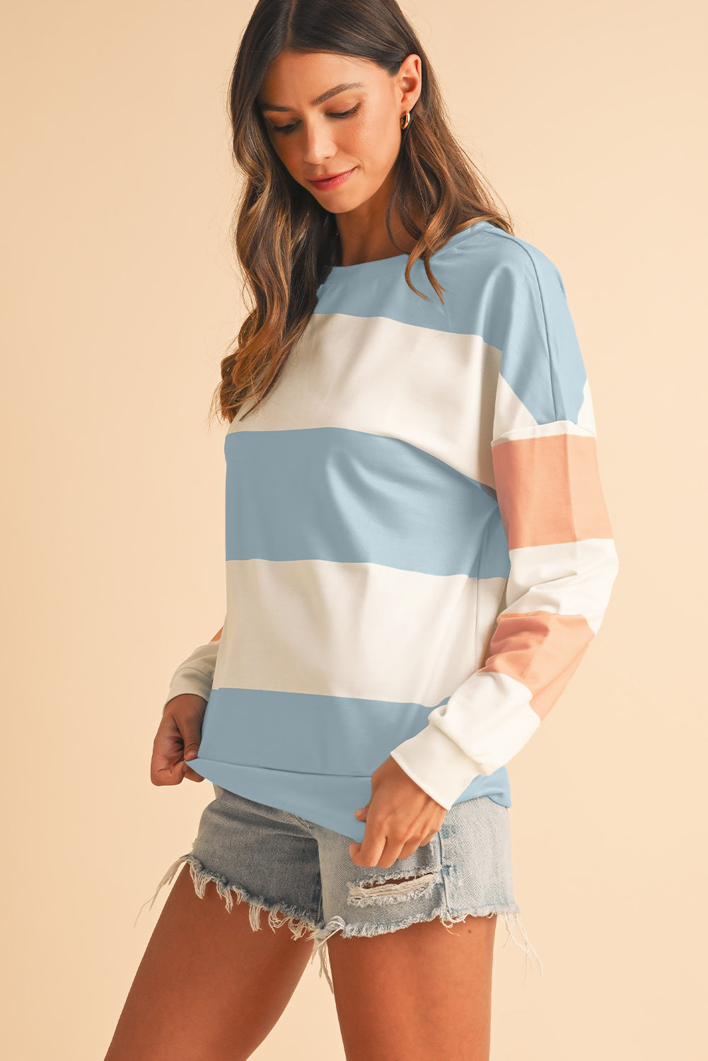 No 180 Rose Red Drop Sleeve Top