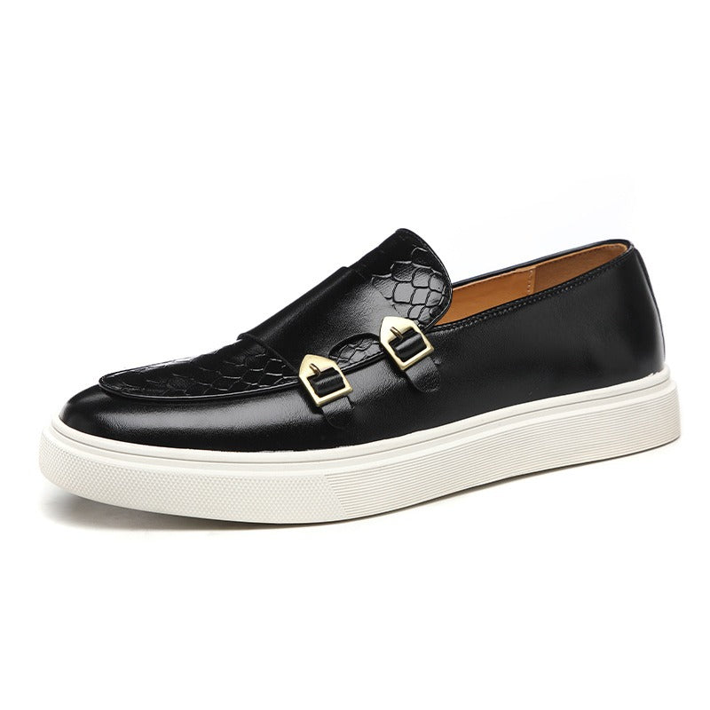 Borough Thick-Sole Leather Shoes