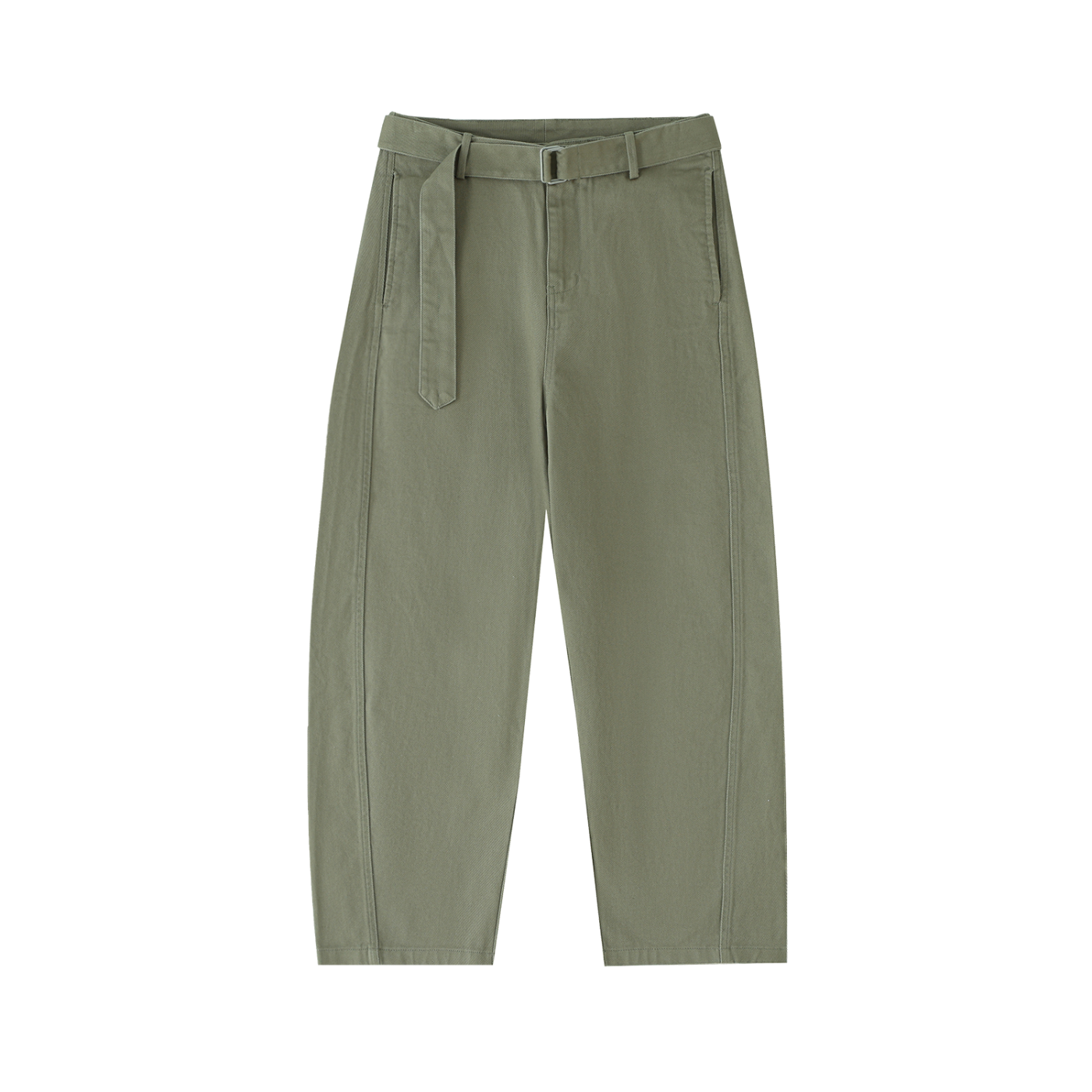 No 180 Foundation Belted Barrel Chinos