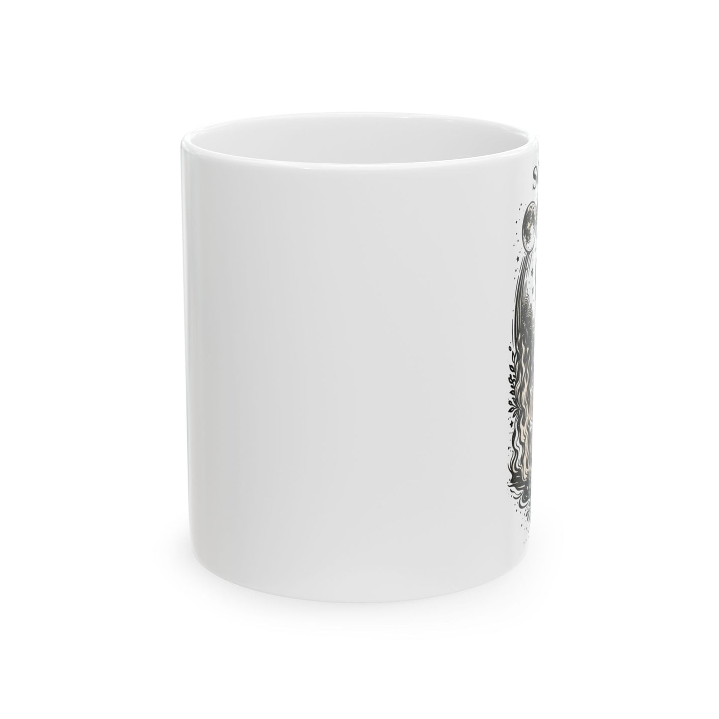 Scorpio Constellation Ceramic Mug Zodiac Goat Art Coffee Cup