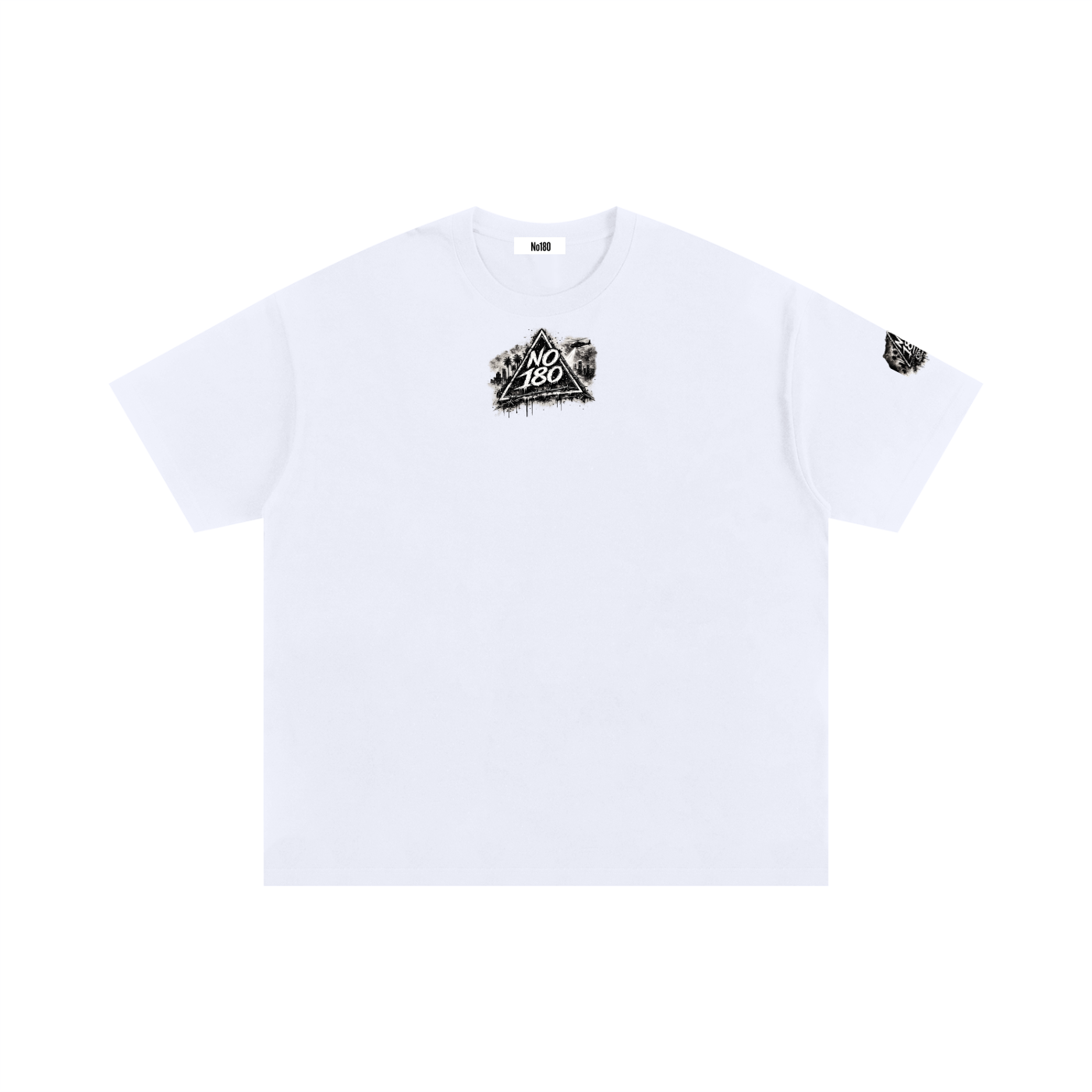 No 180 City Under Pressure Oversized Tee