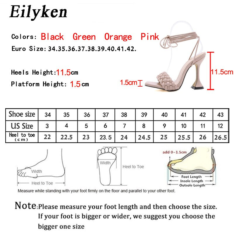 Braided Line Stilettos