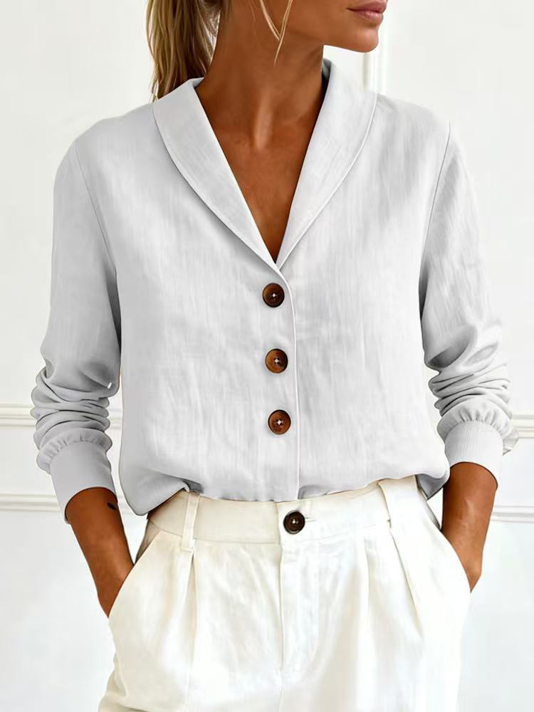 Heritage Linen Blouse