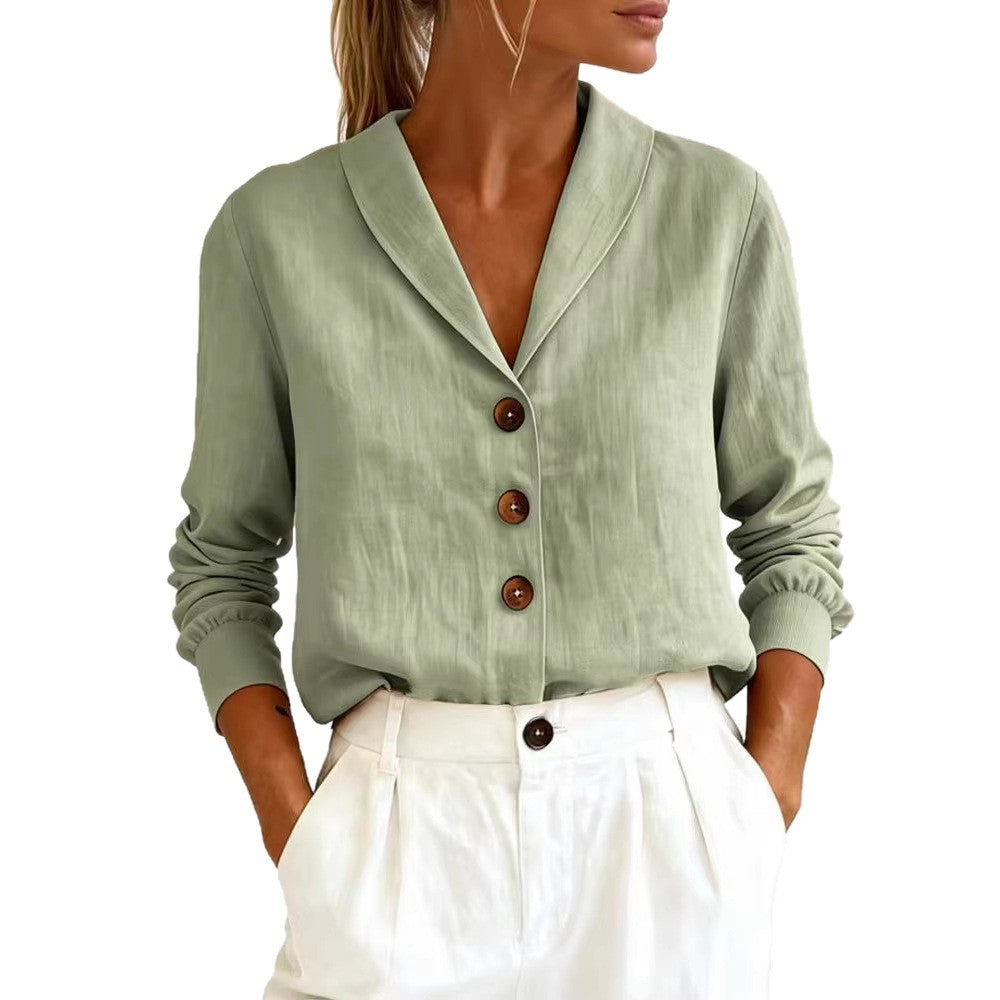 Heritage Linen Blouse
