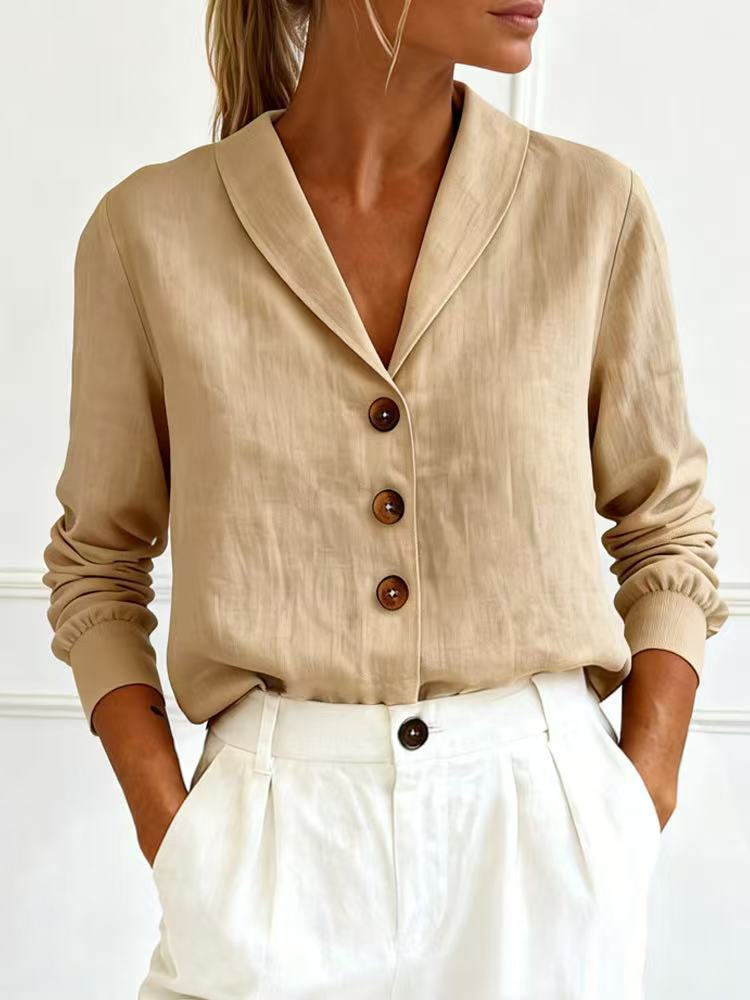 Heritage Linen Blouse