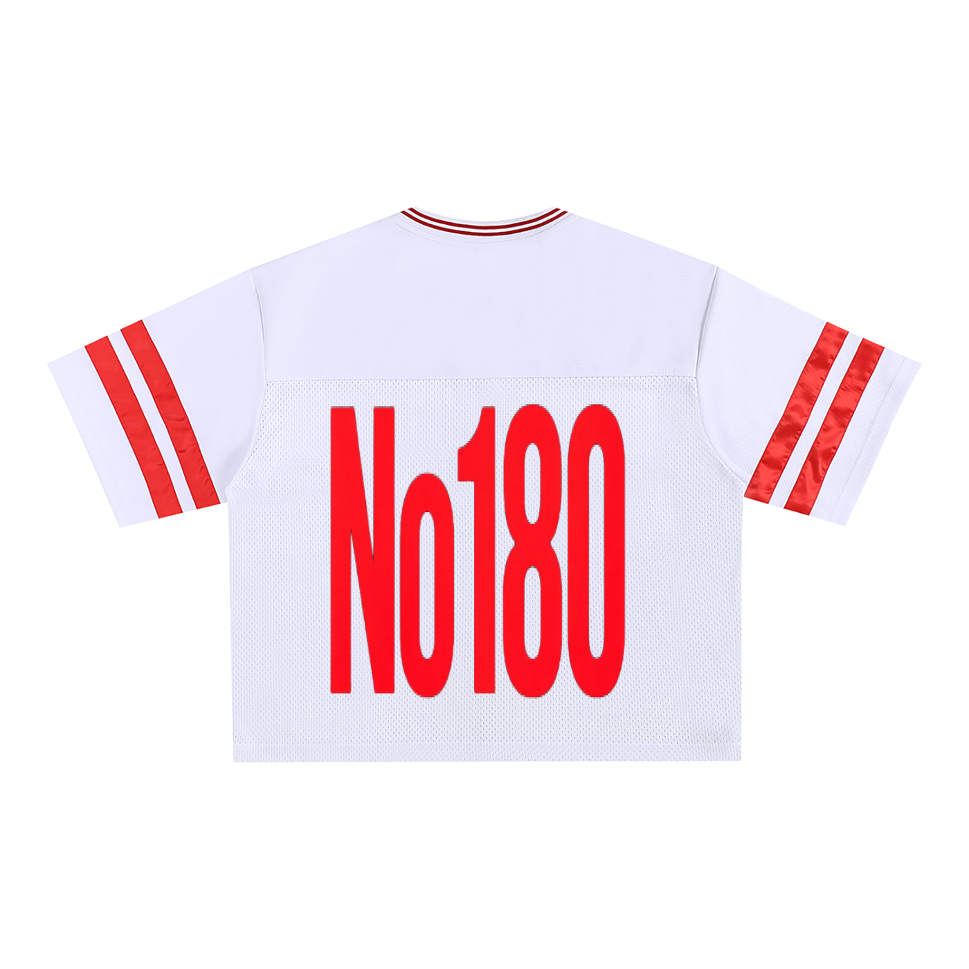 No 180 Varsity Mesh Boxy Tee