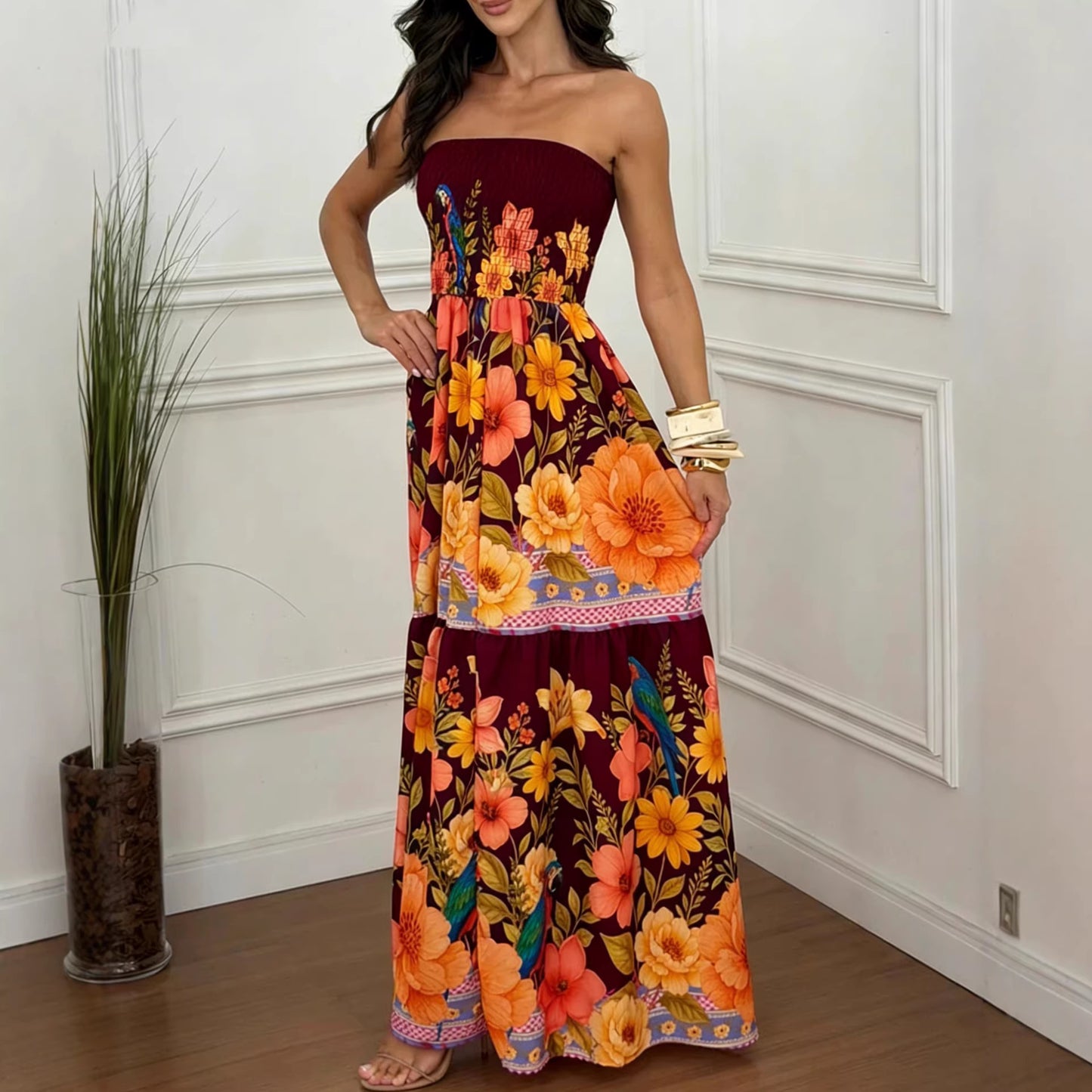 Sienna Flow Midi Dress