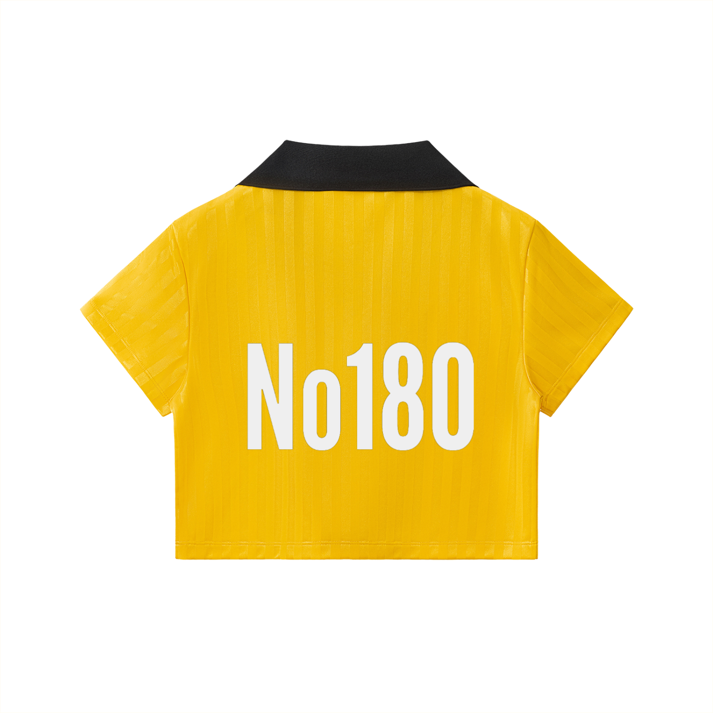 No 180 Contrast Collar Cropped Jersey