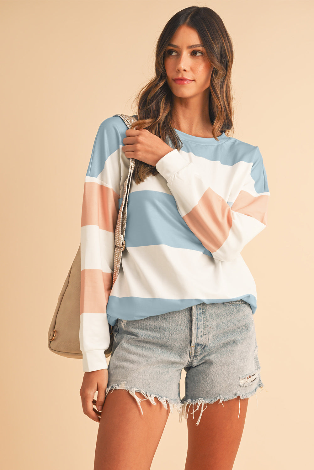 No 180 Rose Red Drop Sleeve Top