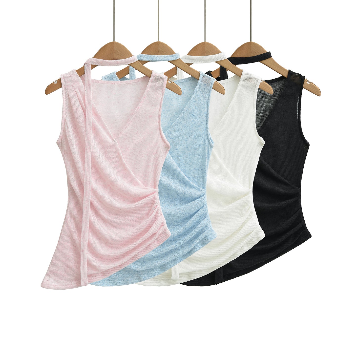 Draped V Top