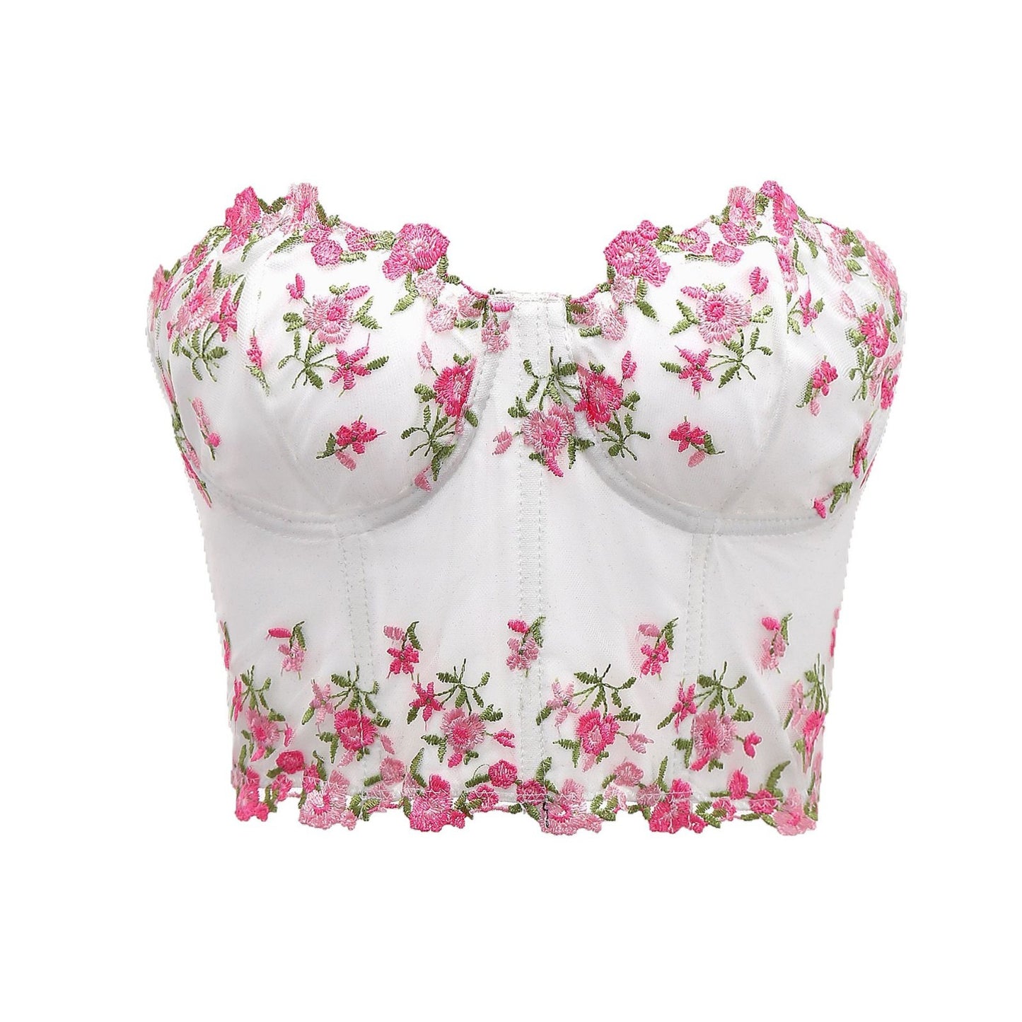 Rosé Petal Corset Top