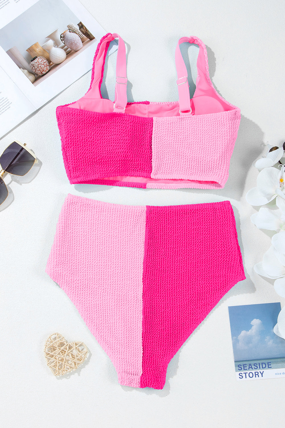No 180 Corded Colorblock Bikini Swimsuit