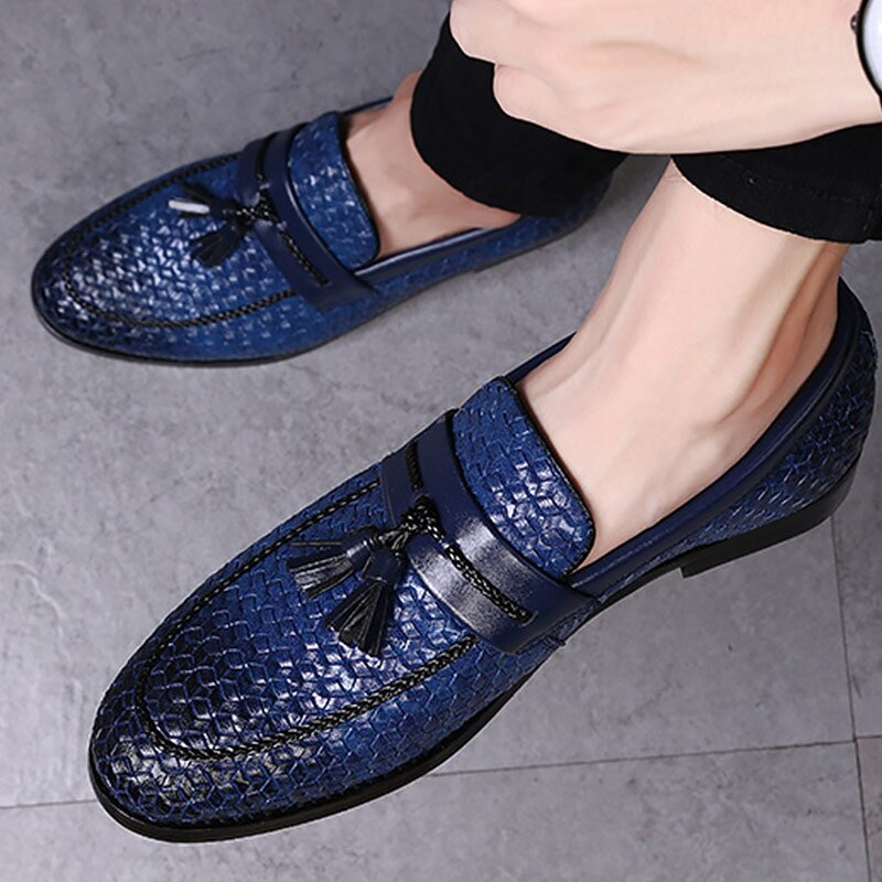 Harbor Plaid Tassel Loafers