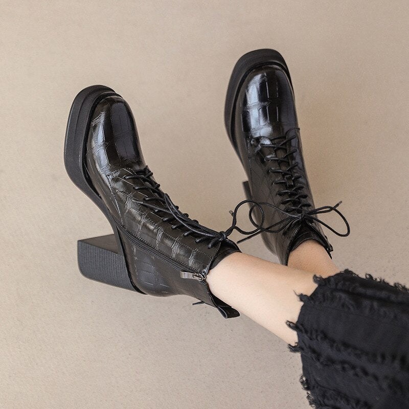 Archive Platform Ankle Boots