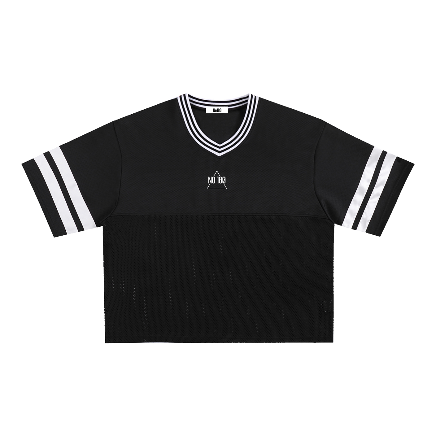 No 180 Varsity Mesh Box Tee