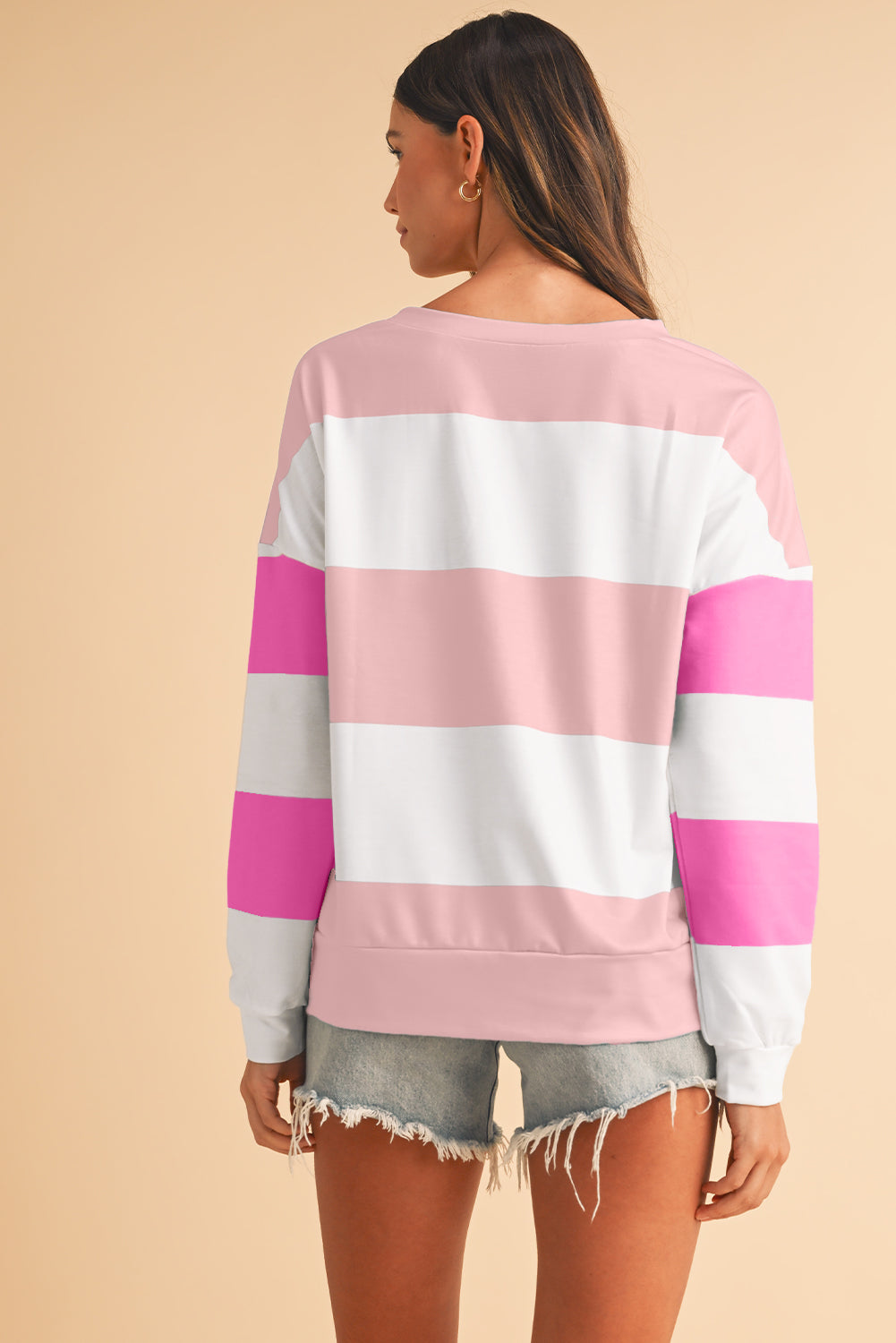 No 180 Rose Red Drop Sleeve Top
