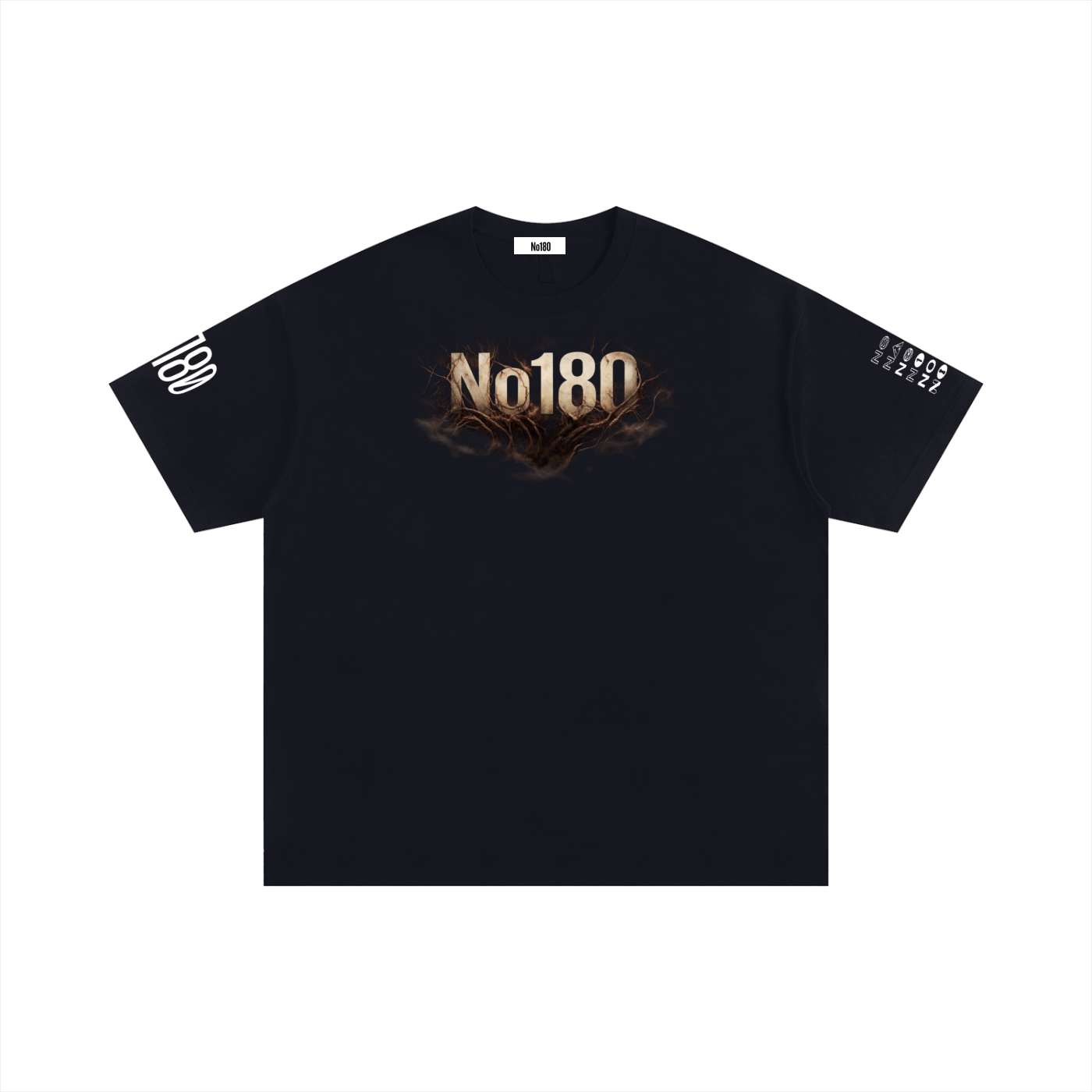 No 180  The Watcher Remains Oversized Tee
