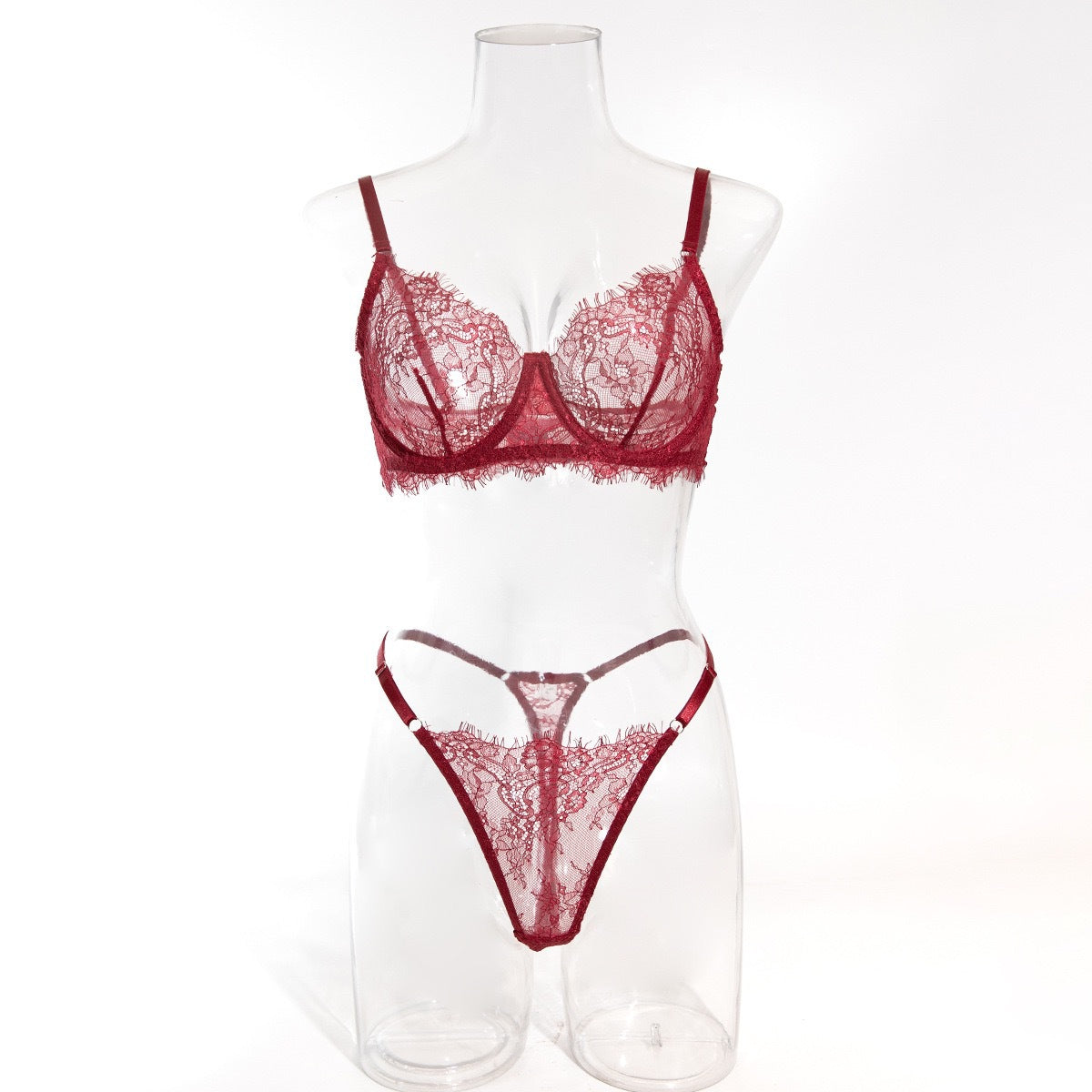 Lightweight Lace Bra & Panty Set