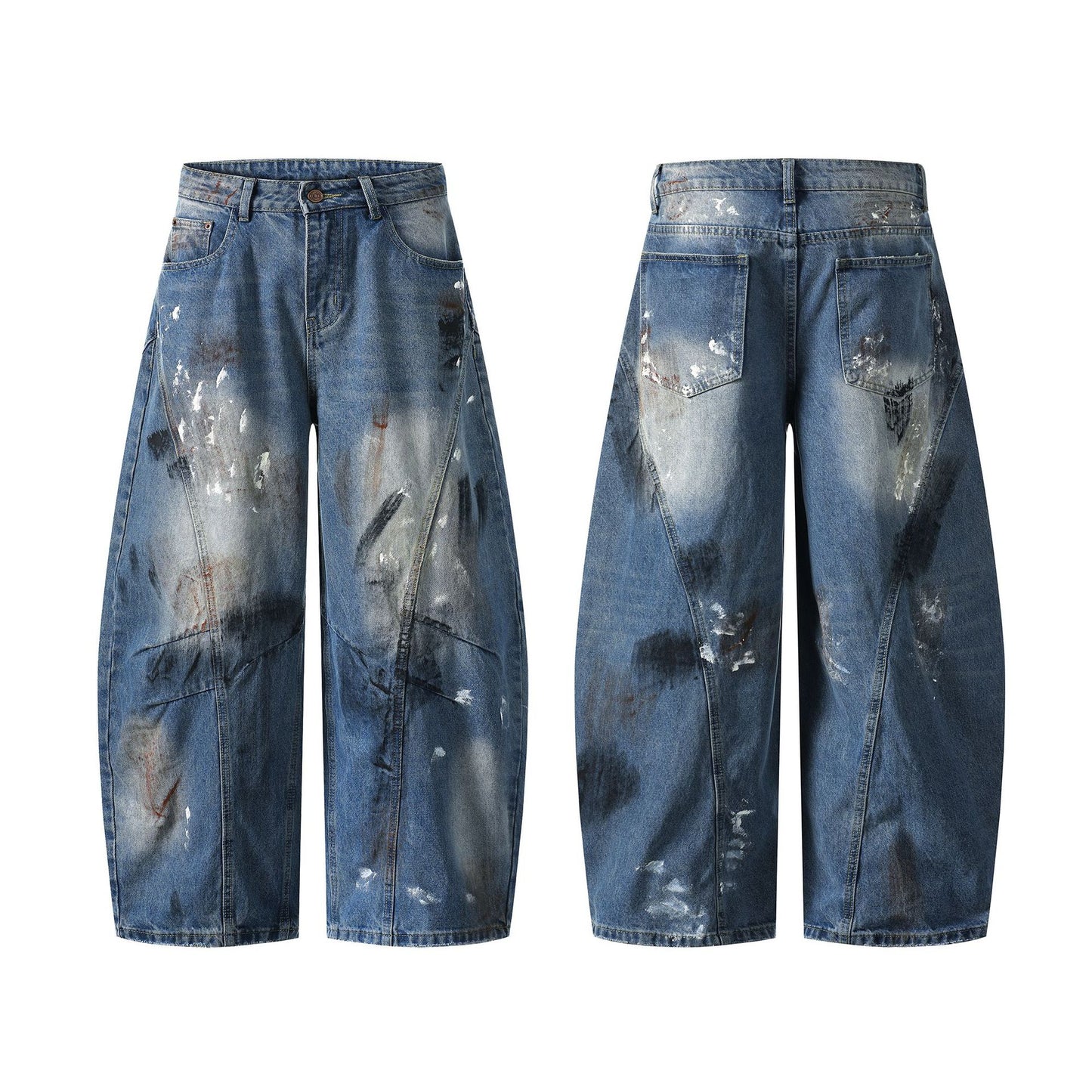 Canvas Graffiti Jeans