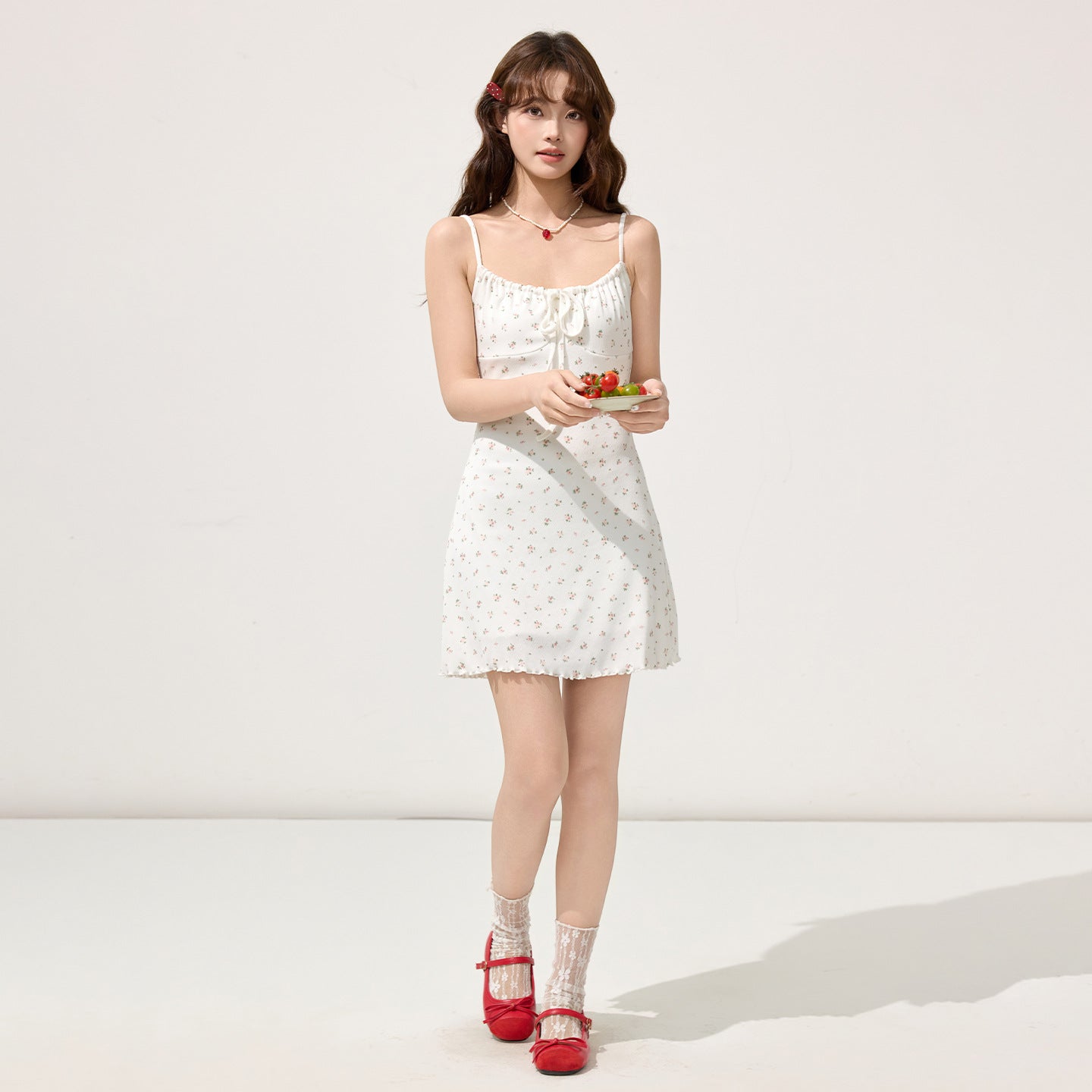 Ivory Blossom Bodycon Dress