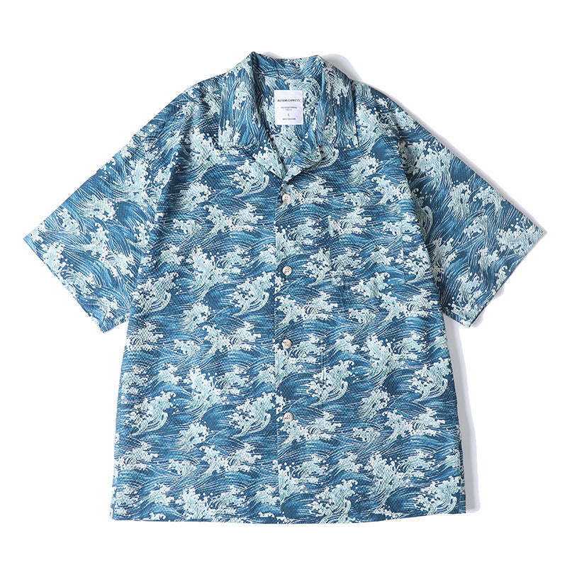 Tidal Floral Camp Shirt