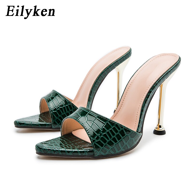 Viper Pointed-Toe Heels