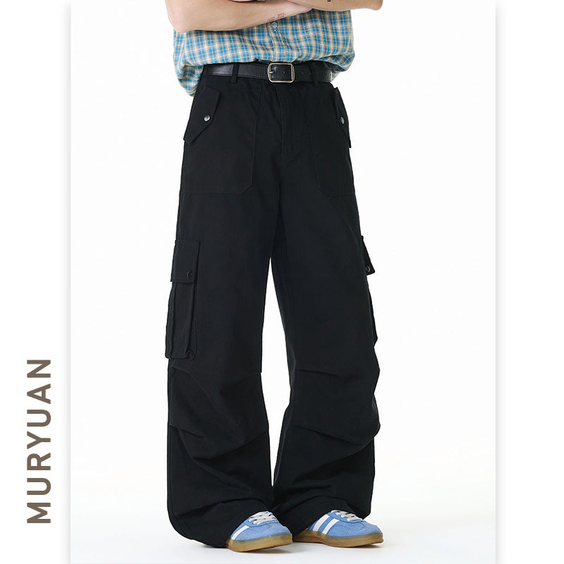 Longform Multi-Pocket Cargo Pants