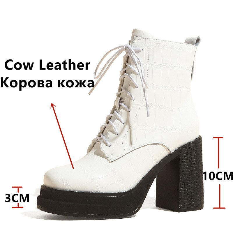 Archive Platform Ankle Boots