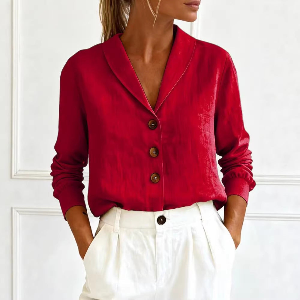 Heritage Linen Blouse
