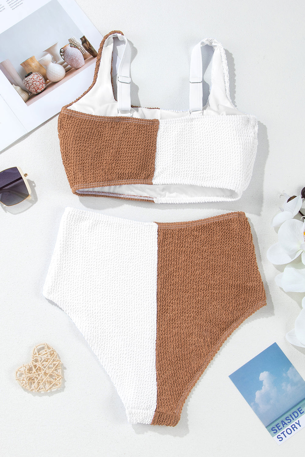 No 180 Corded Colorblock Bikini Swimsuit