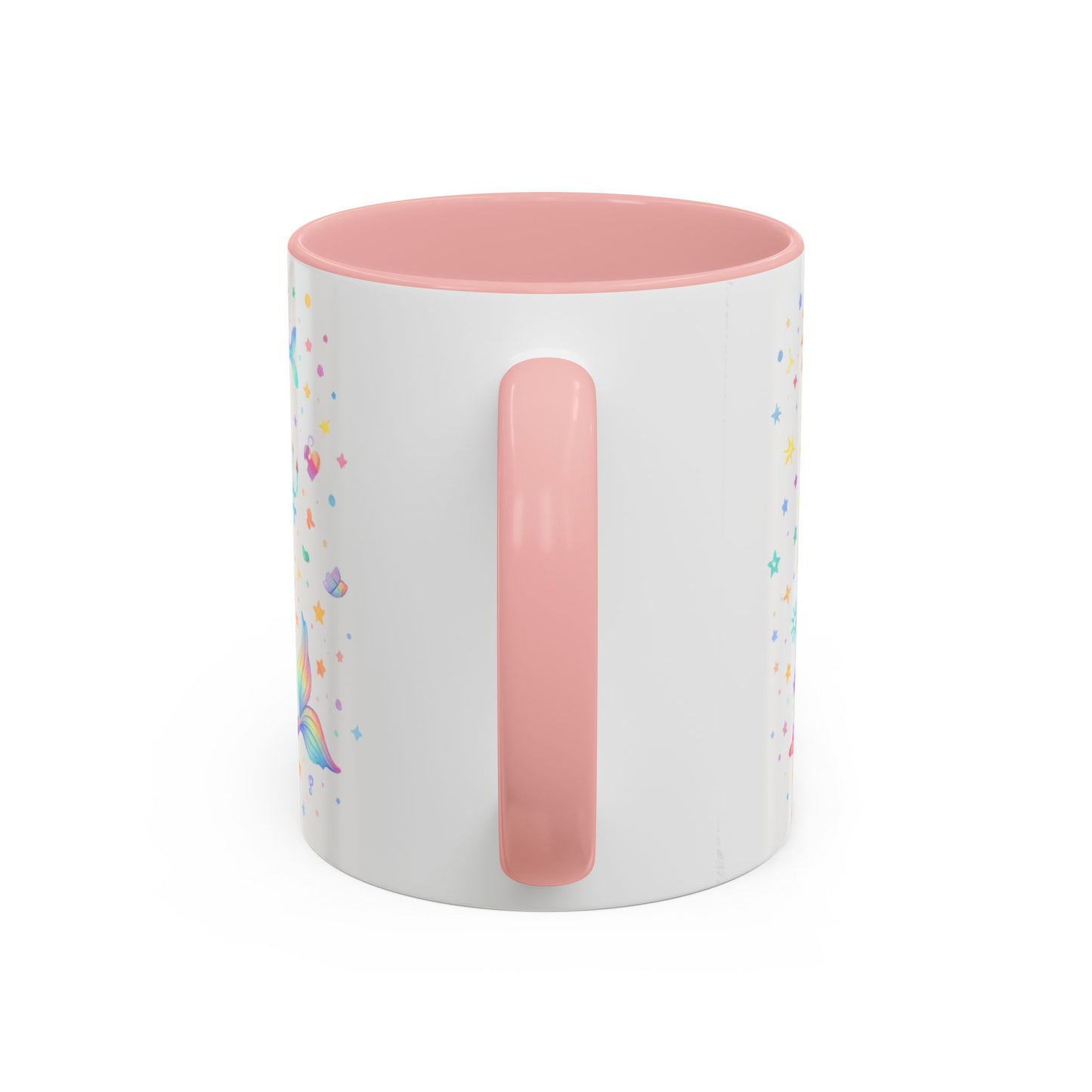 Pisces Mermaid Accent Coffee Mug