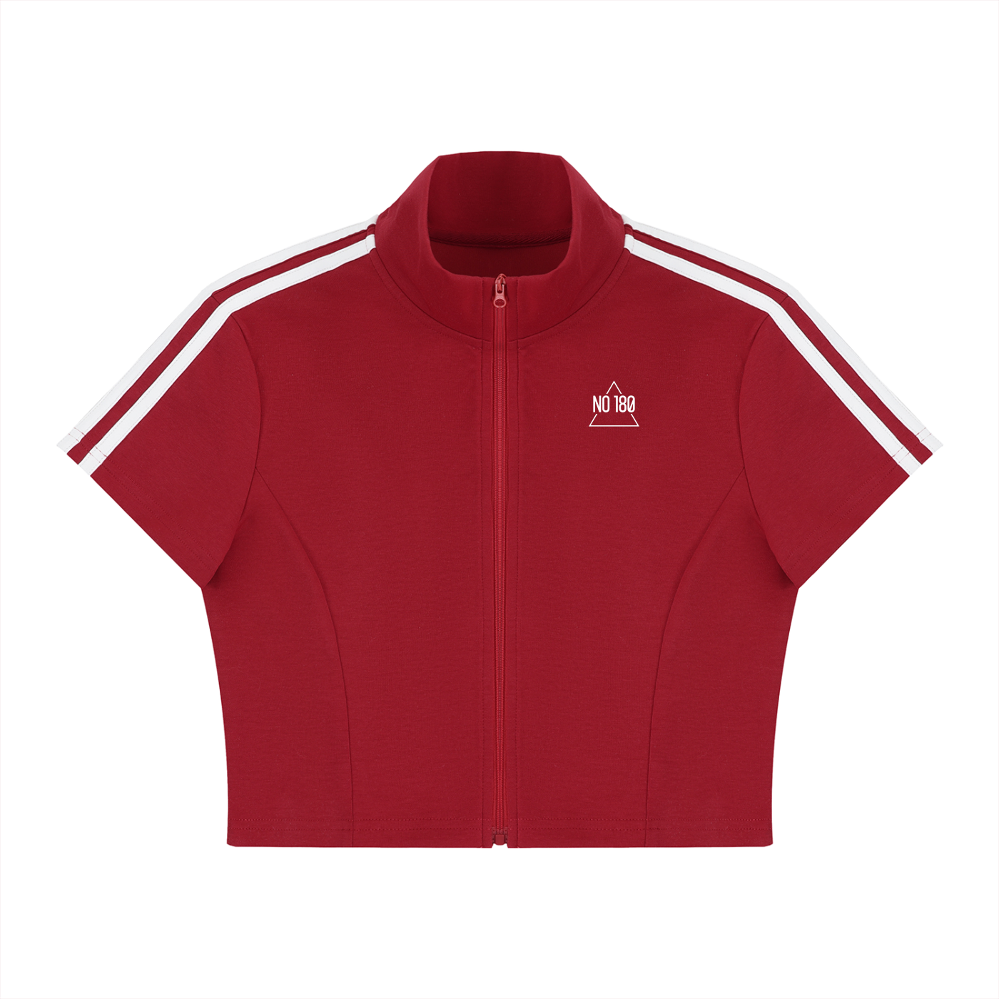 No 180 Velocity Zip Crop