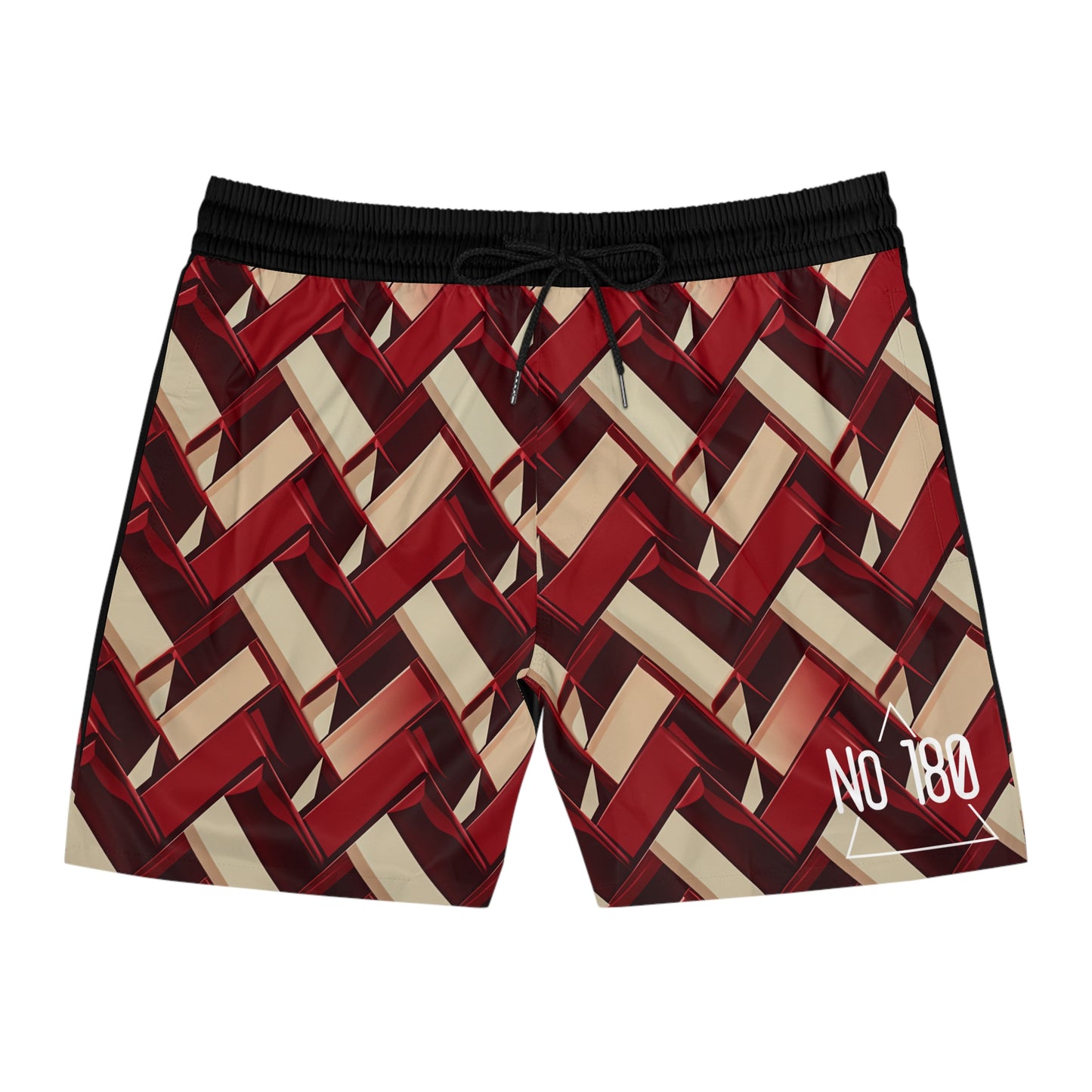 Velvet Geometry Swim Shorts