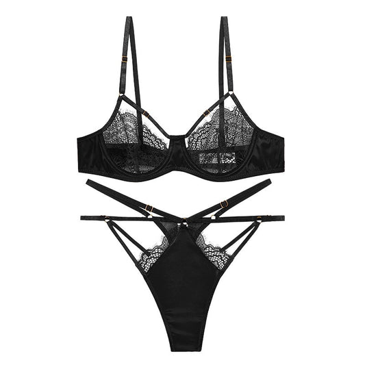 Crystal Detail Lace Set