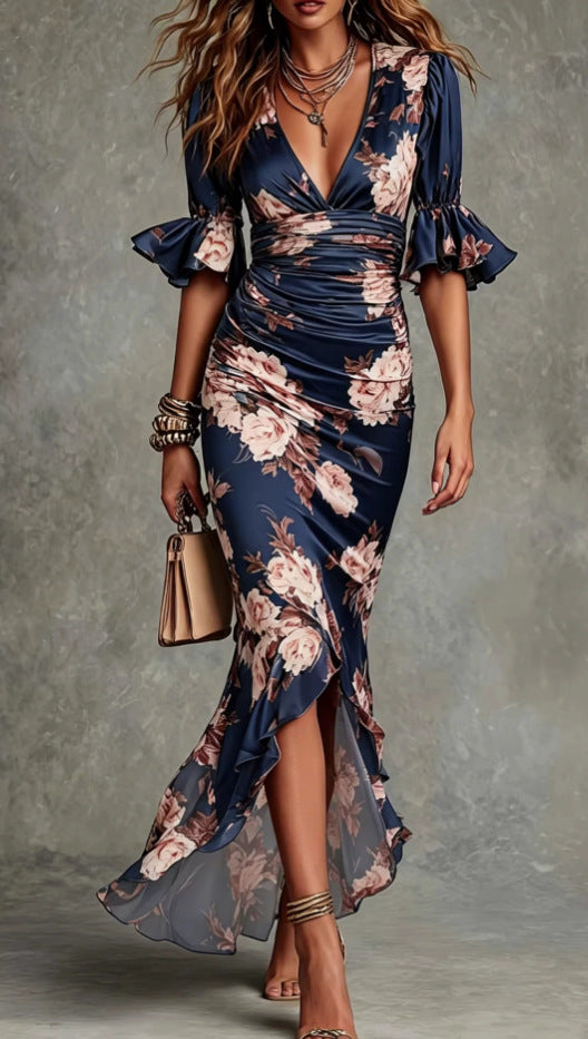 Valencia Bloom Maxi Dress