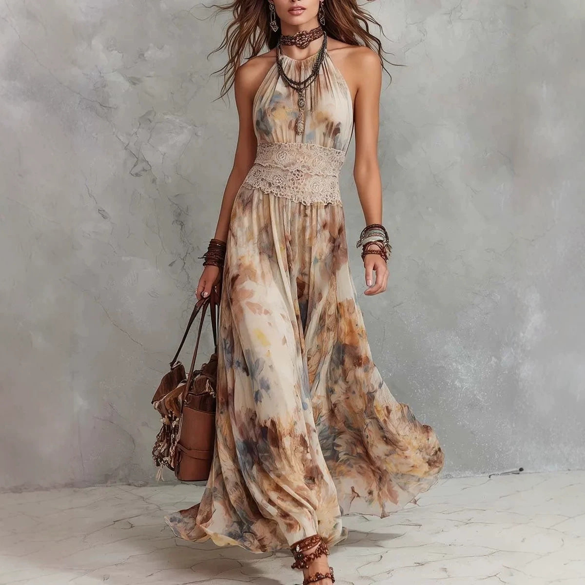 Solstice Floral Maxi Dress