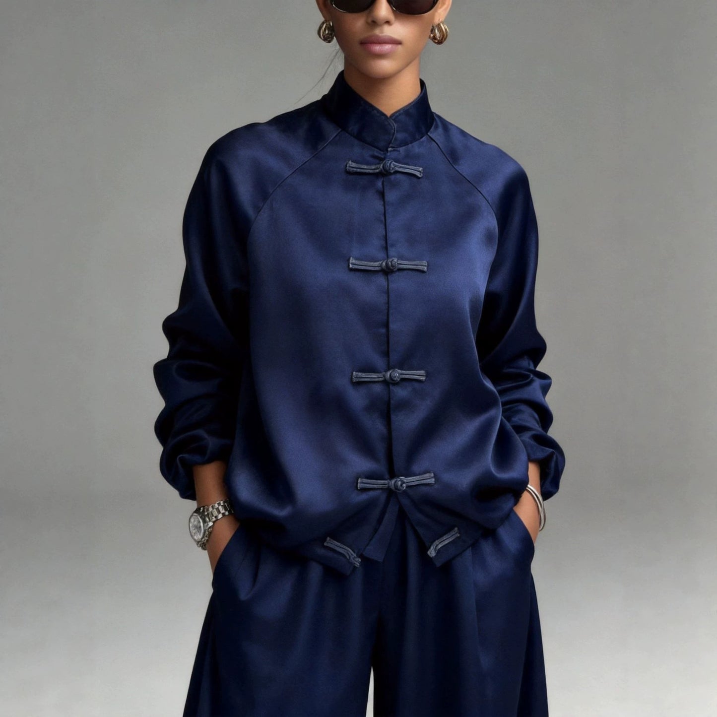 Silkline Satin Lounge Set