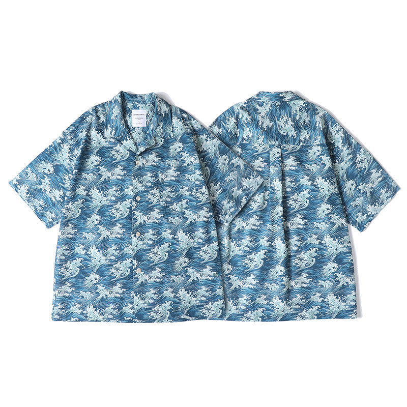 Tidal Floral Camp Shirt