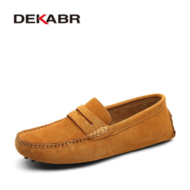 Glide Leather Driving Loafers