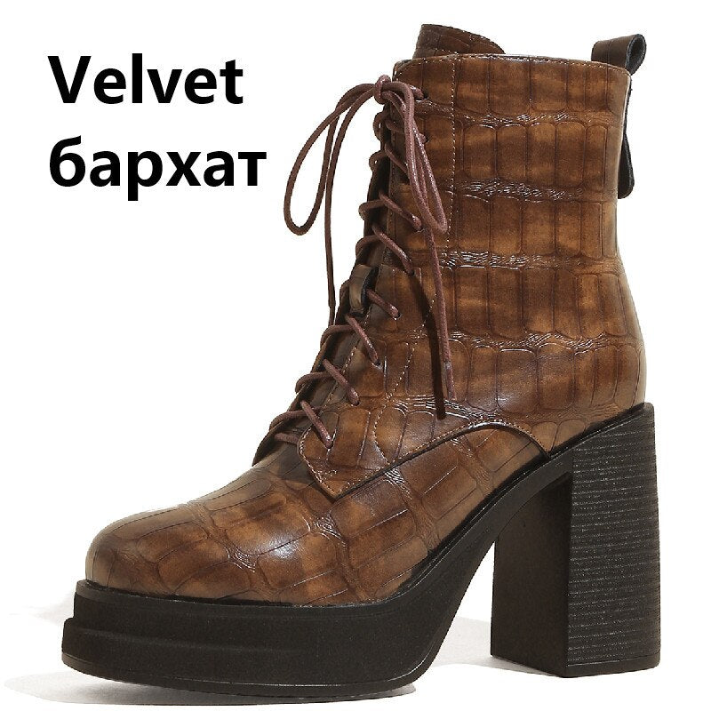 Archive Platform Ankle Boots