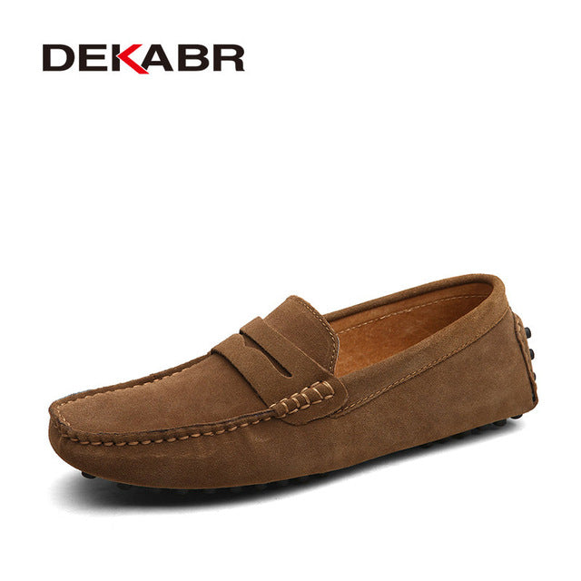 Glide Leather Driving Loafers