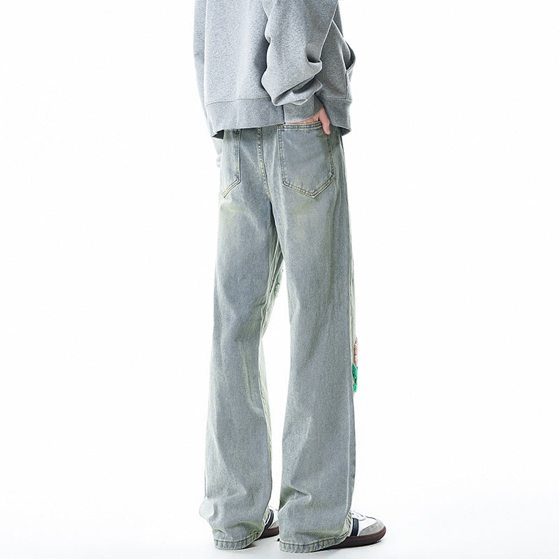 Garden Cipher Embroidered Jeans