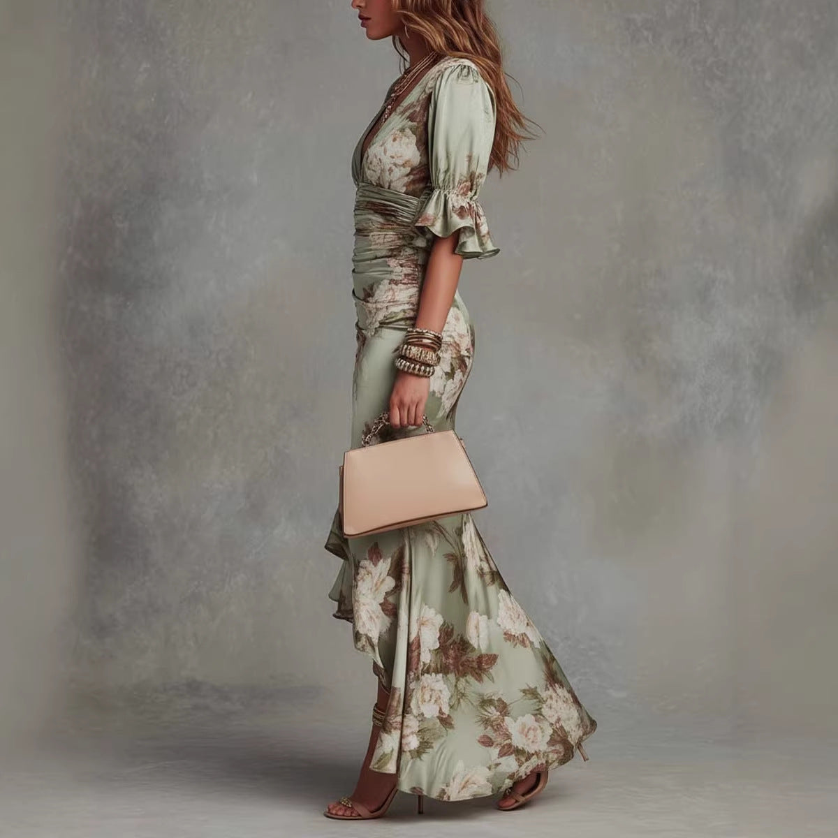 Valencia Bloom Maxi Dress
