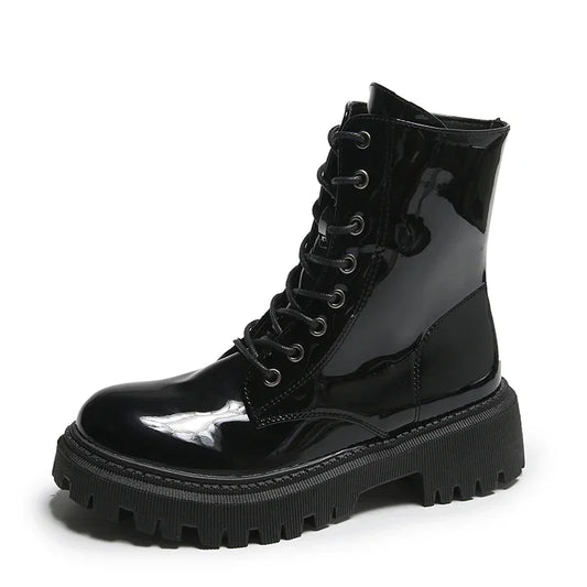 Riot Platform Combat Boots